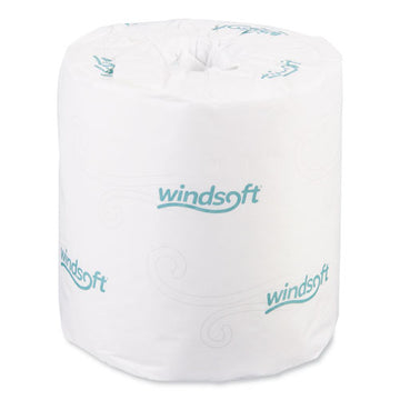 Windsoft® Bath Tissue, Septic Safe, 2-ply, White, 4 X 3.75, 500 Sheets-roll, 96 Rolls-carton freeshipping - TVN Wholesale